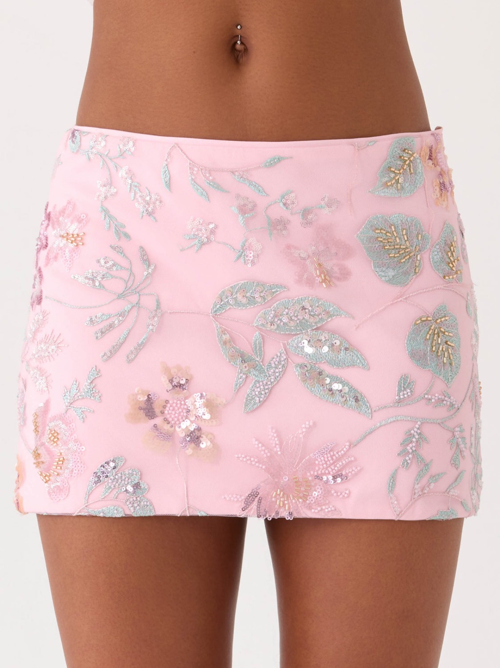 Nwt Peppermayo Solaire Low Rise Mini Skirt
